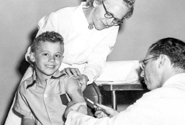 Jonas Salk Biography Discoverer Of The First Polio Vaccine - आज ही के