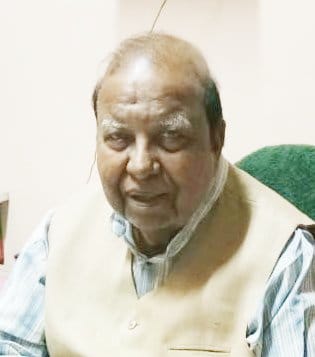व्यापारी नेता रेवतीनंदन। व्यापारी नेता रेवतीनंदन।