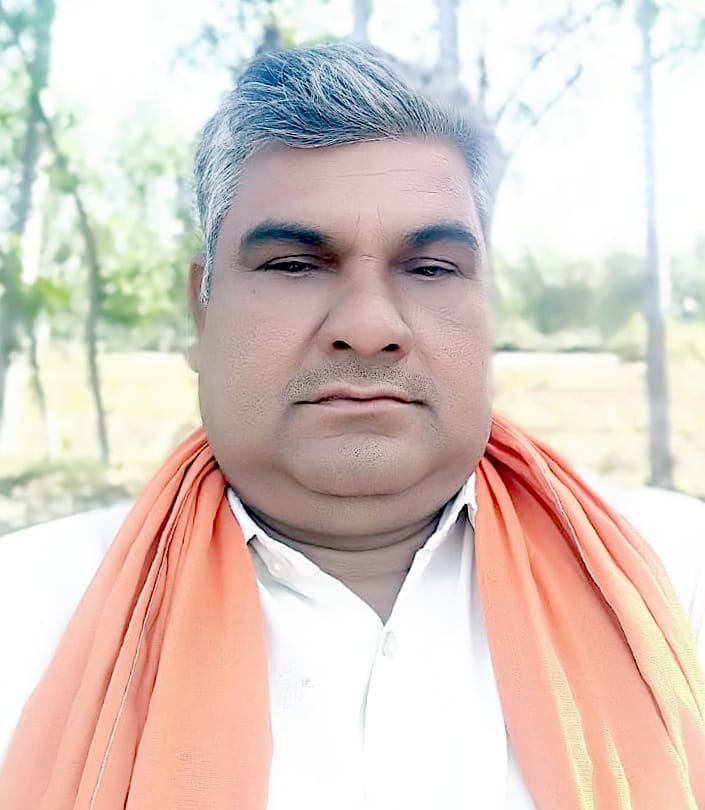 बिजनौर के ग्राम प्रधान मुकेश राजपूत।