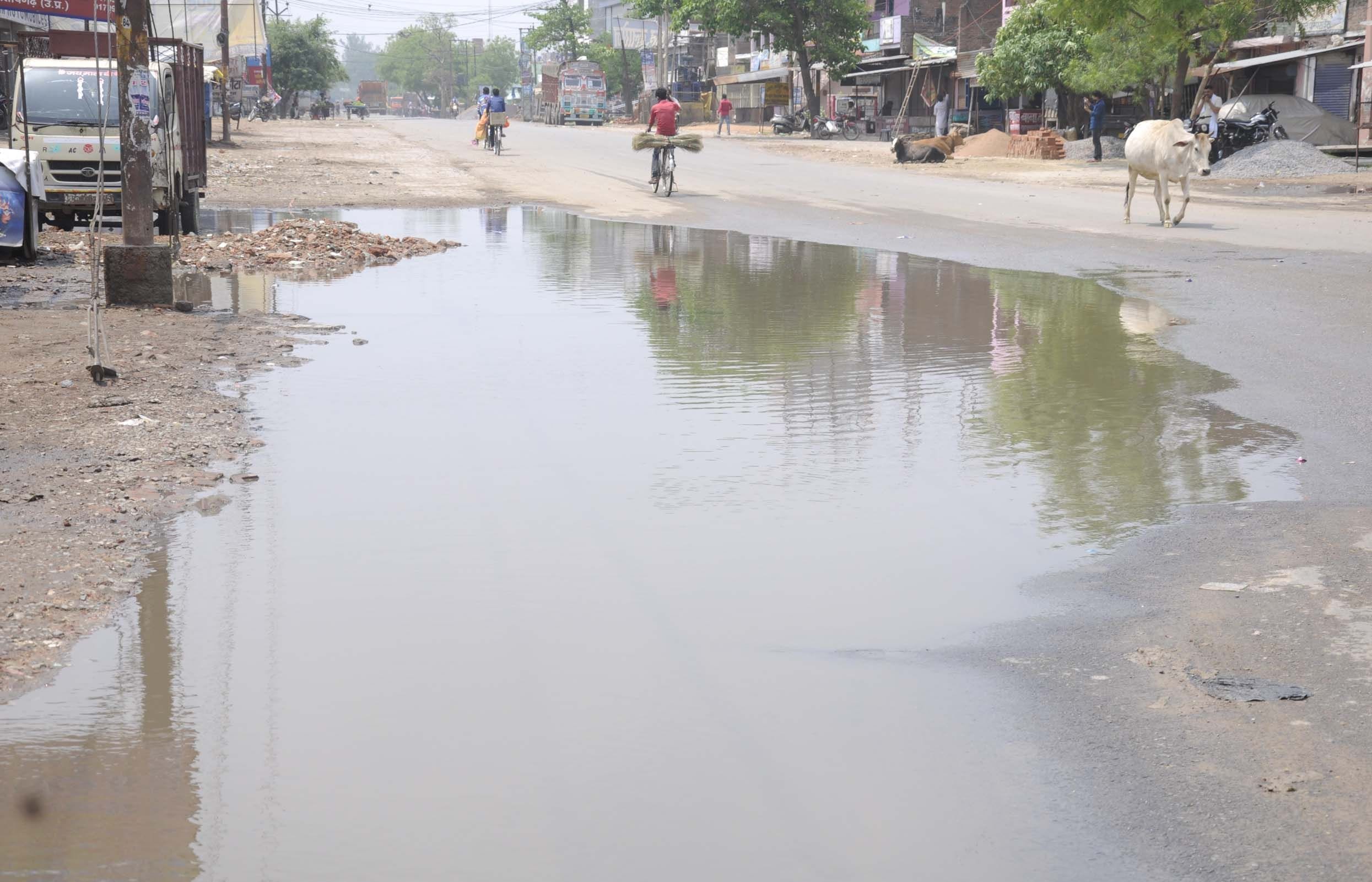 Storm water caused devastation in the district