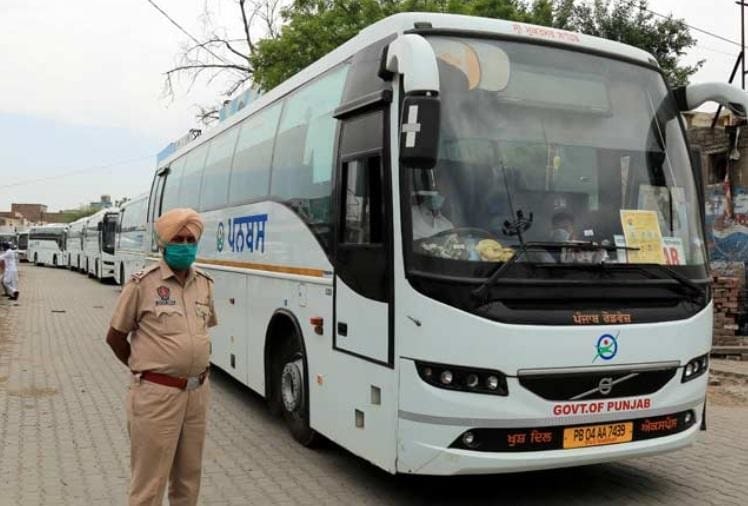 नांदेड से लौटे श्रद्धालु