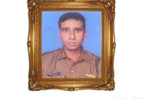 शहीद जवान अश्वनी कुमार यादव (फाइल फोटो)।