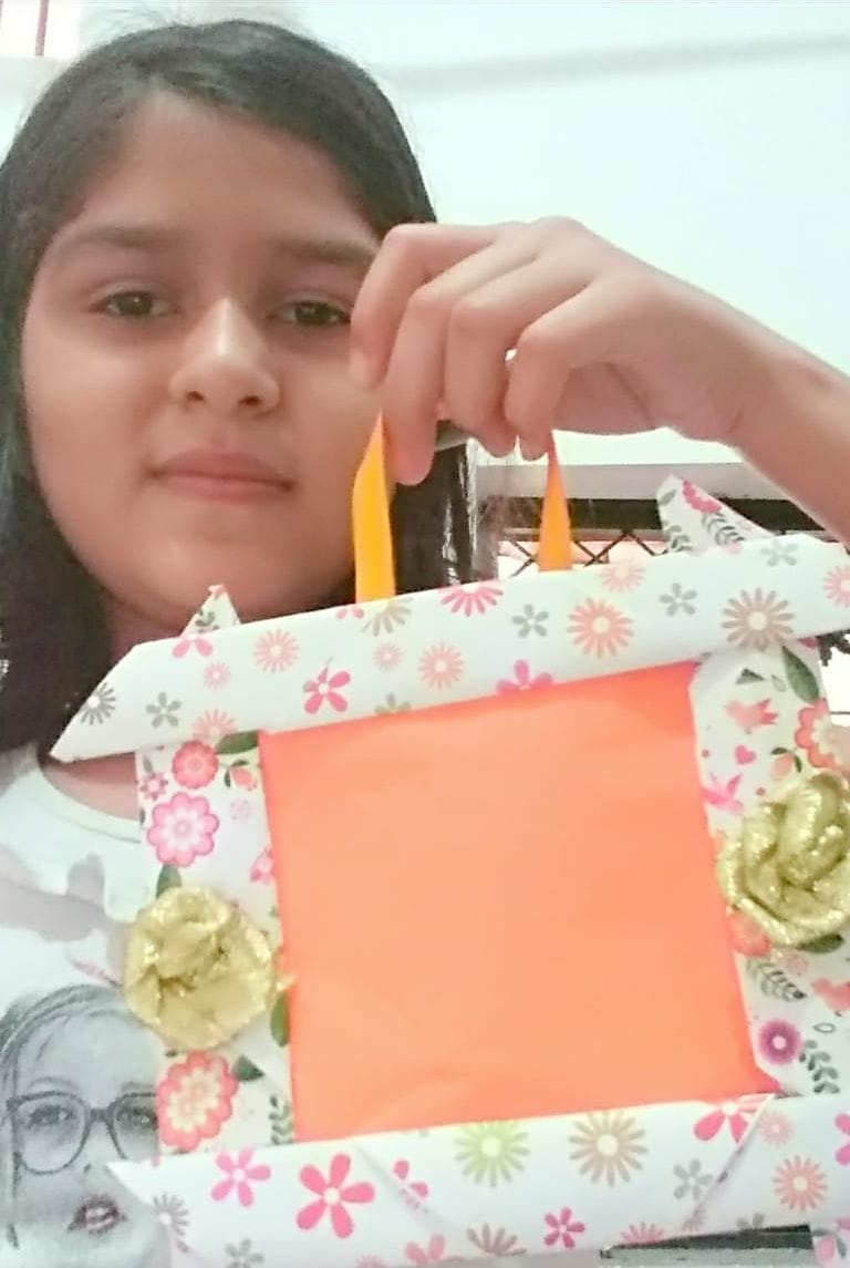 छात्रा दिविता कांबोज। छात्रा दिविता कांबोज।