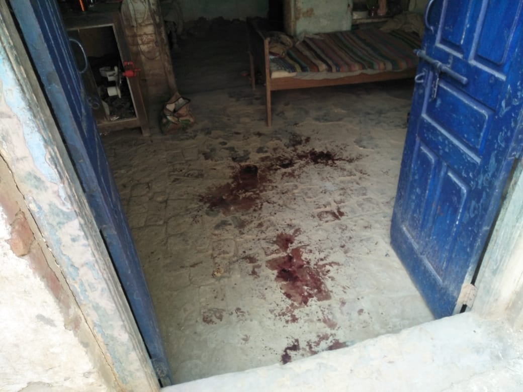 14जेएनडी43: घटना स्थल का फोटो।