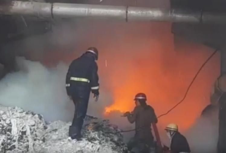 Major Fire Breaks Out At Factory In Punjab's Ludhiana ...
