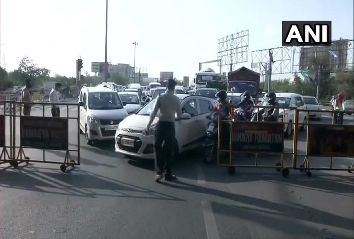 delhi ghaziabad border sealed again only emergency vehicle to be allowed for movement - दिल्ली-गाजियाबाद बॉर्डर पूरी तरह सील, स्वास्थ्य विभाग की रिपोर्ट के बाद प्रशासन ने लिया ...