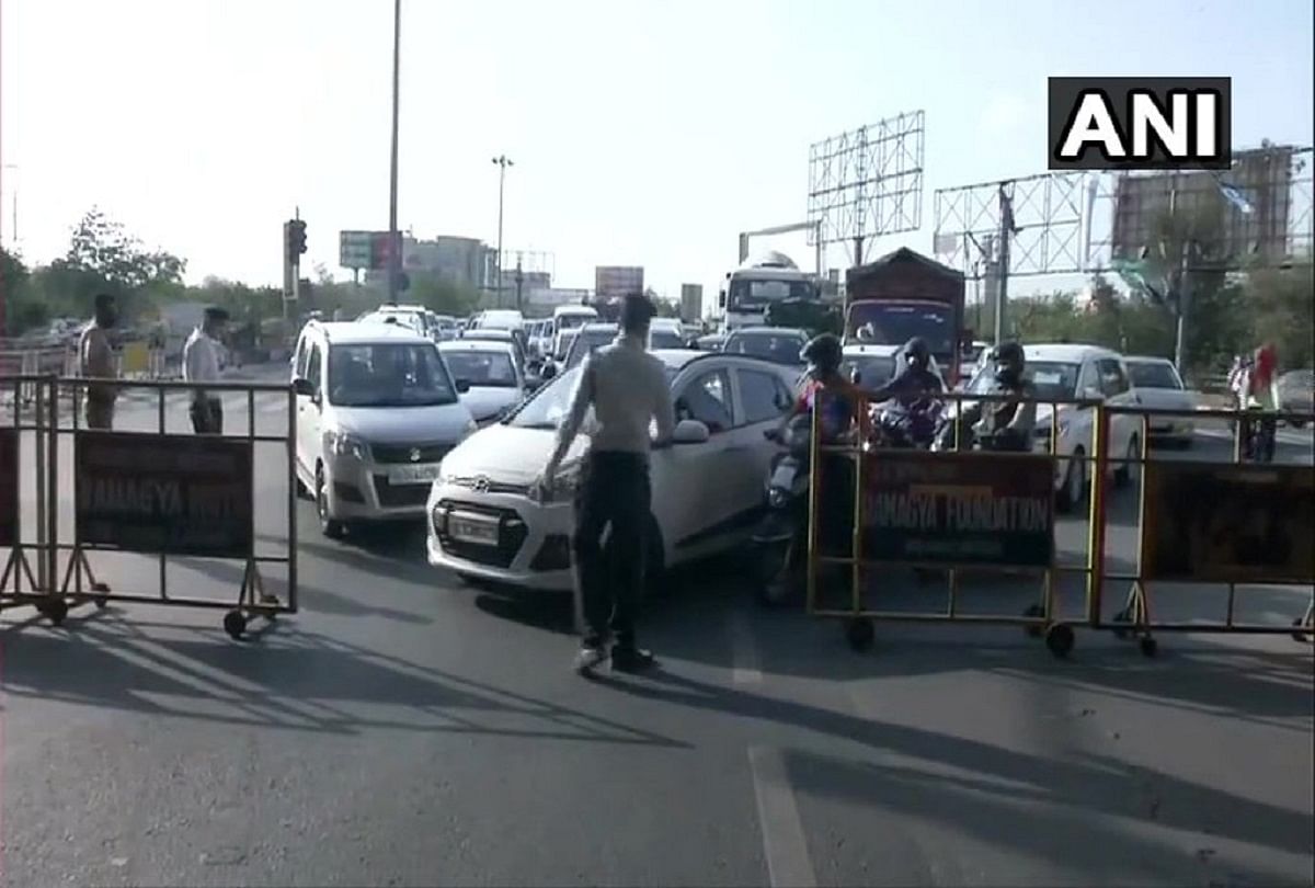 Delhi Ghaziabad Border Sealed Again Only Emergency Vehicle To Be Allowed  For Movement - दिल्ली-गाजियाबाद बॉर्डर पूरी तरह सील, स्वास्थ्य विभाग की  रिपोर्ट के बाद प्रशासन ने लिया ...