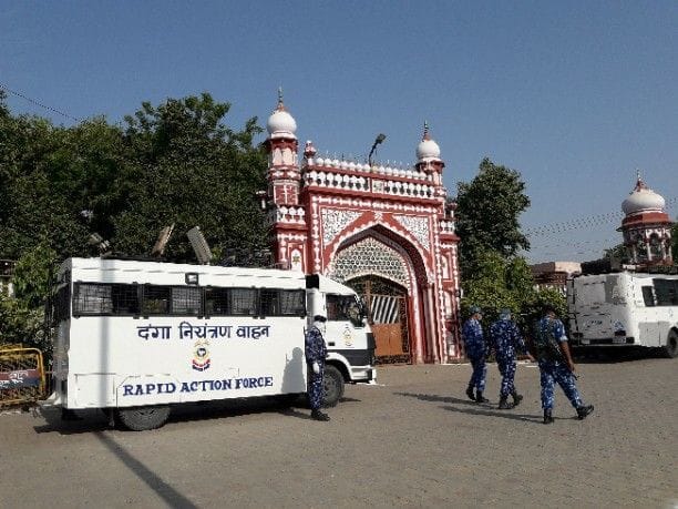 शाहजमाल ईदगाह पर पसरा सन्नाटा। शाहजमाल ईदगाह पर पसरा सन्नाटा।