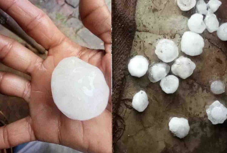 ओले दिखाते इलाकाई लोग