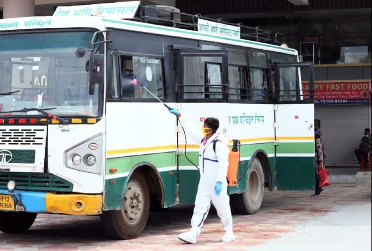 किसान आंदोलन और कोरोना के चलते सैकड़ों बस रूट बंद