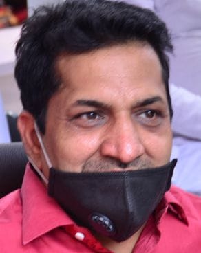एसडी मार्केट का दुकानदार पंकज गर्ग। एसडी मार्केट का दुकानदार पंकज गर्ग।
