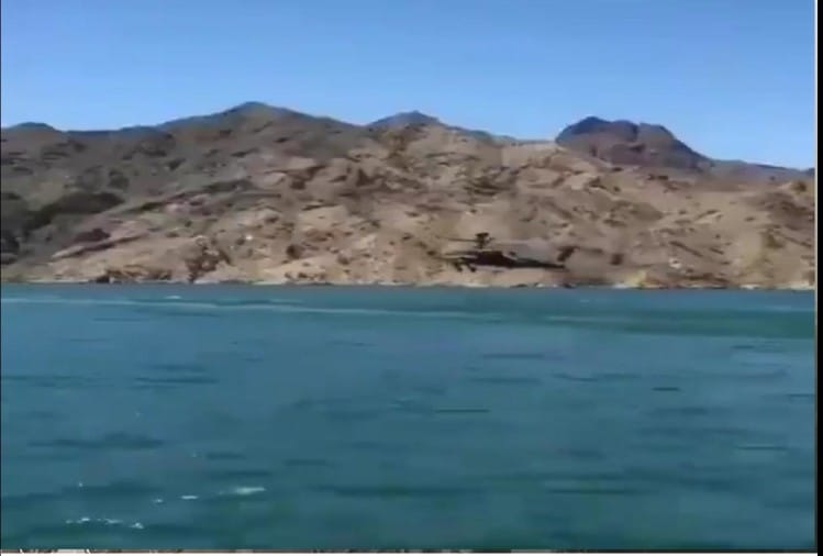 अपाचे हेलीकॉप्टर से की जा रही पैंगोंग की निगरानी