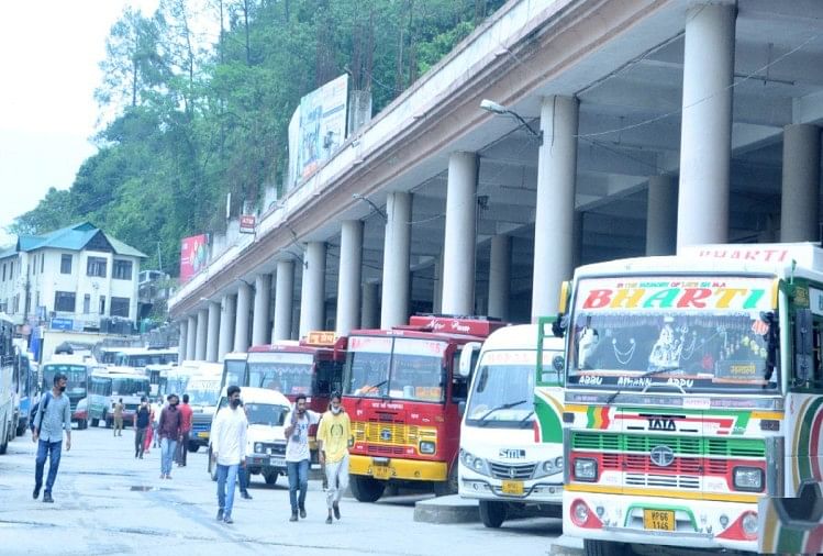 Relief: Private buses ply on some routes in nine districts of Himachal