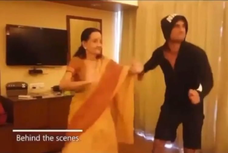 सुशांत का डांस वीडियो