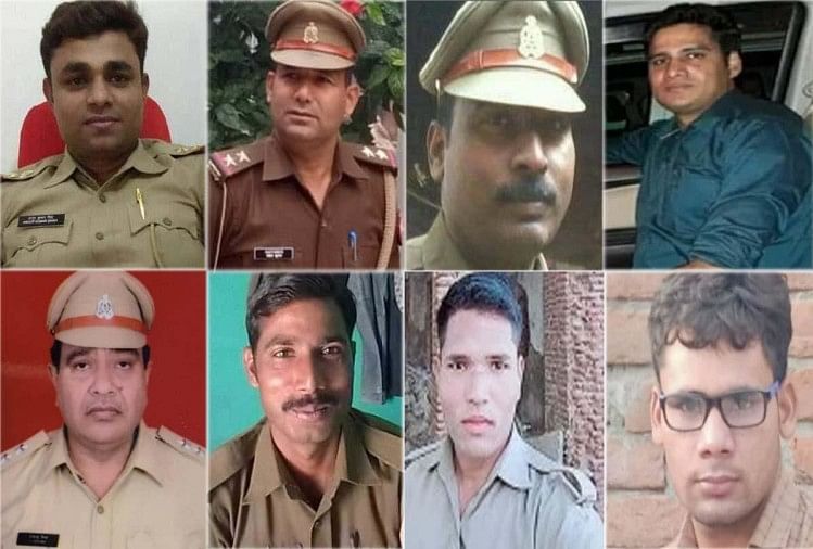 Eight policemen martyred in Kanpur encounter