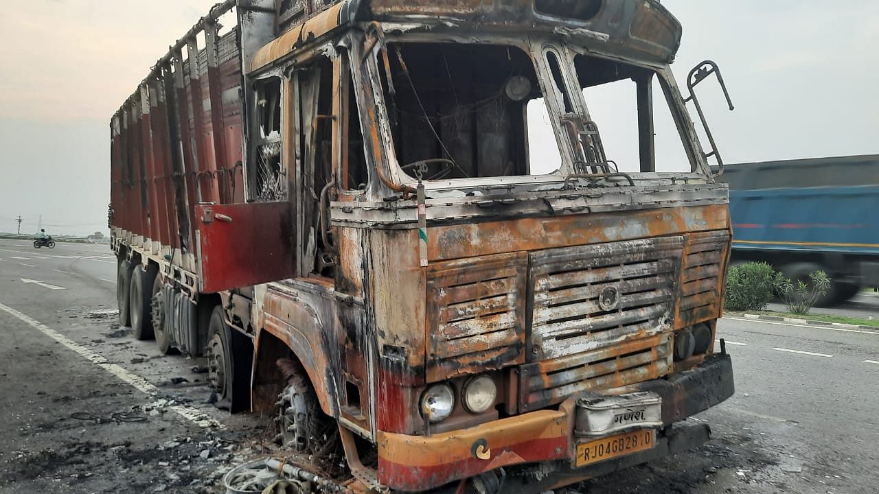 tata truck 2515 accident