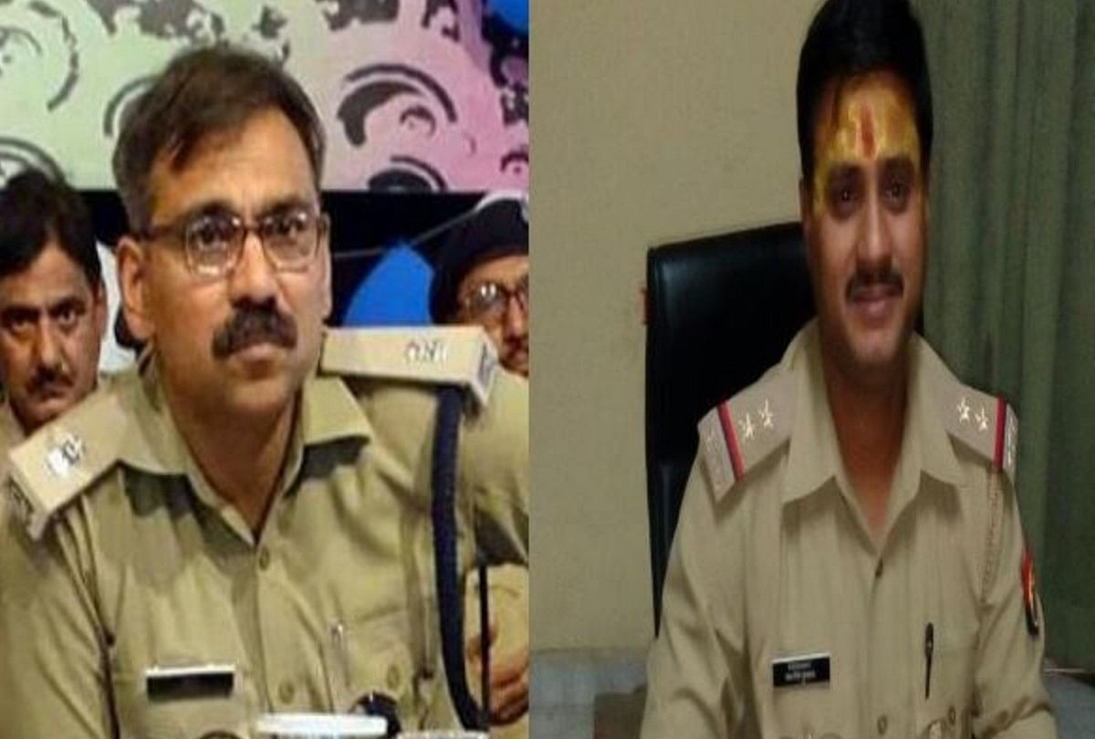 Statues Of Martyr Sp City Mukul Dwivedi And Santosh Yadav Did Not Installed In Jawahar Bagh Mathura - मथुरा: जवाहर बाग में शहीद मुकुल द्विवेदी और संतोष यादव की नहीं लगीं प्रतिमाएं,