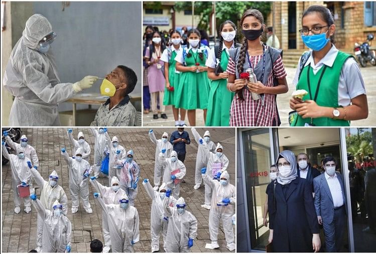 भारत में कोरोना वायरस का कहर