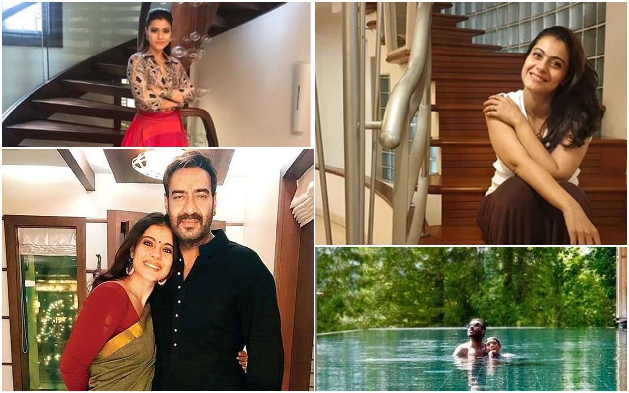 Ajay Devgn And Kajol Sprawling Juhu Bungalow Inside Pictures - Inside  तस्वीरों में देखिए अजय और काजोल के आलीशान बंगले की खूबसूरती, घर में मौजूद  है पूल से लेकर थियेटर ...