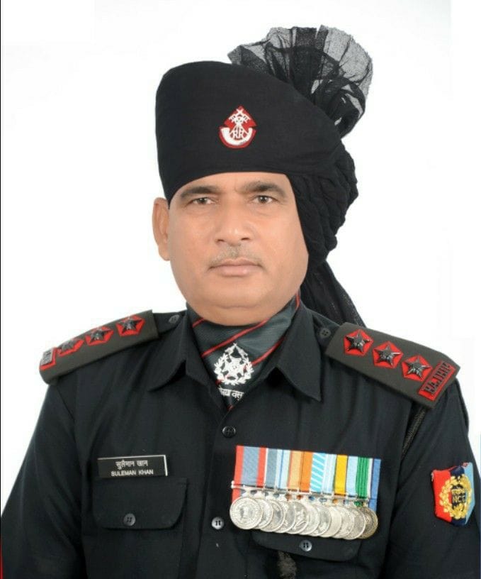 सेवानिवृत्त कैप्टन सुलेमान। सेवानिवृत्त कैप्टन सुलेमान।