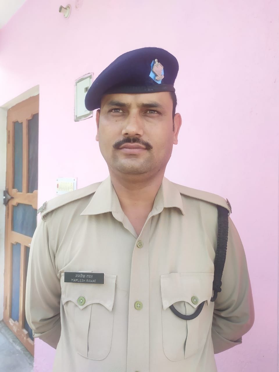 जीवन रक्षा पद के लिए चयनित उत्तरकाशी के पुलिस कांस्टेबल ममलेश सिंह।