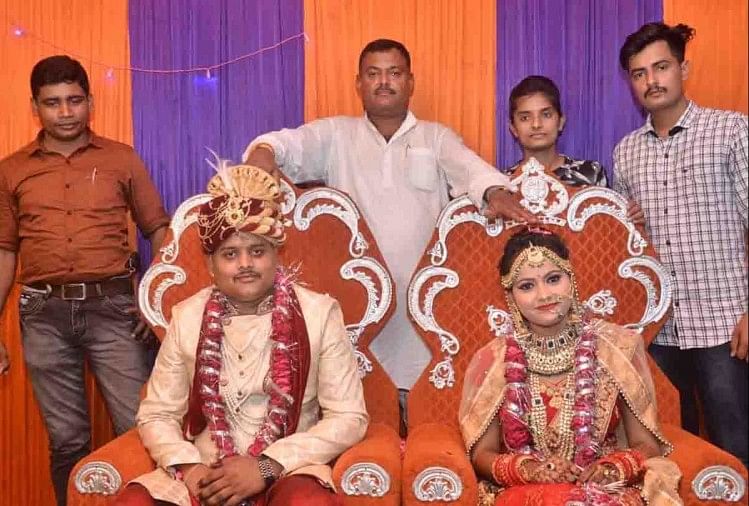 कानपुर एनकाउंटर: अमर दुबे की शादी का वीडियो वायरल, दरोगा केके शर्मा से बोला था विकास दुबे, पास आओ डरो नहीं - अमर उजाला