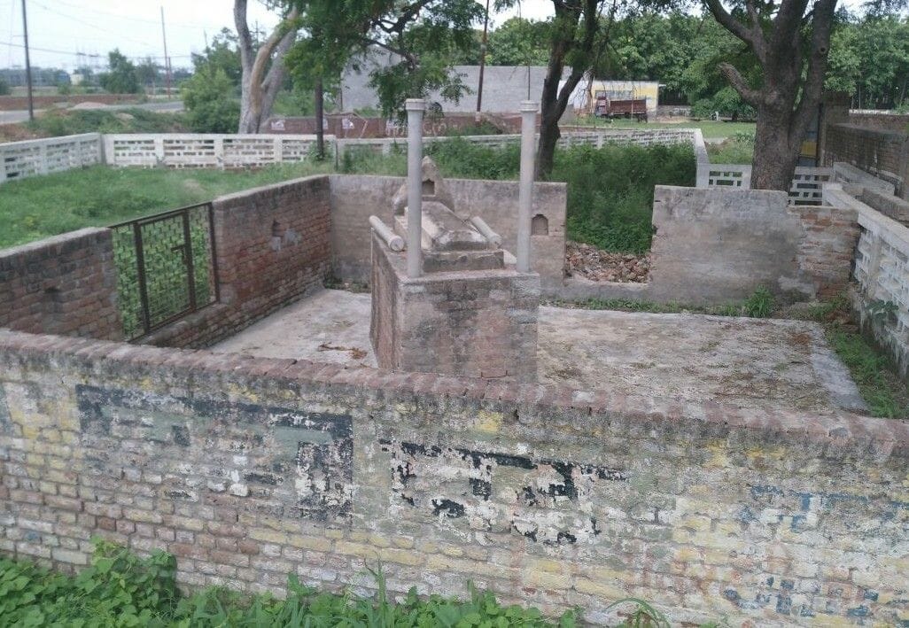 शहीद जहूर का समाधिस्थल। 