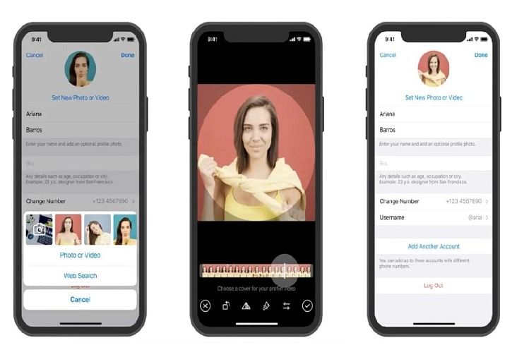 Telegram update