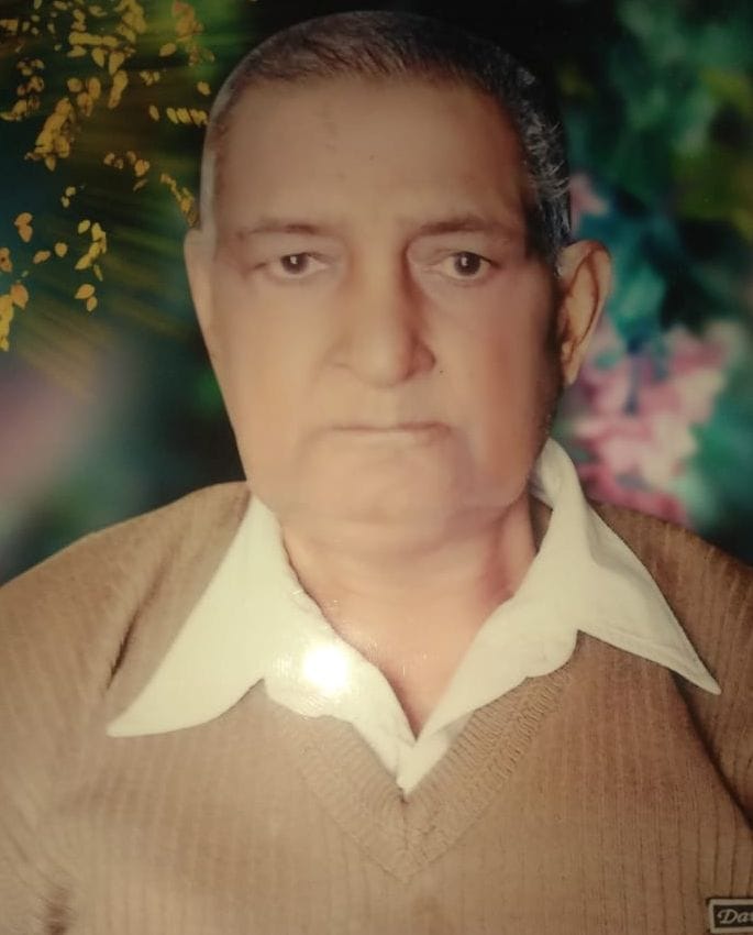 लोकतंत्र सेनानी बिजेंद्र अग्रवाल का फाइल फोटो।