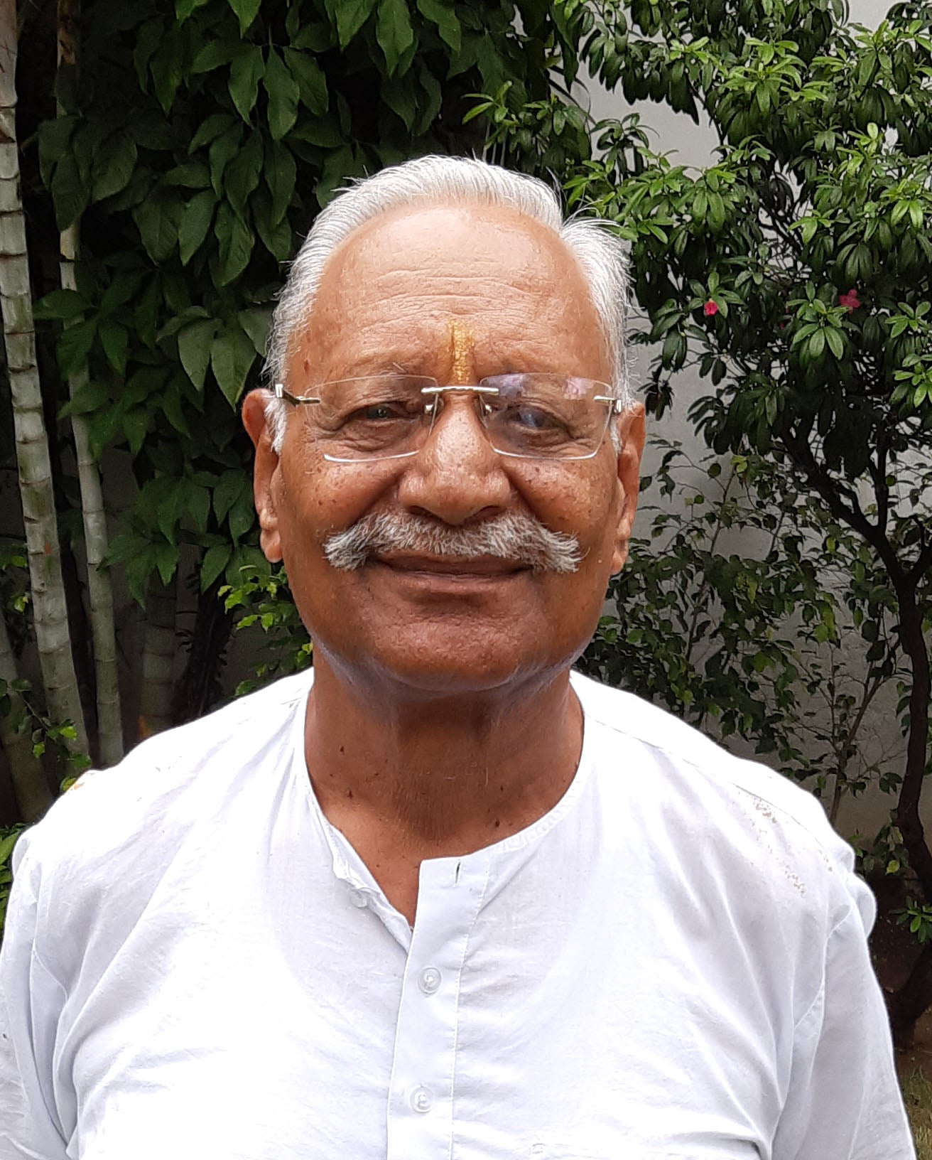 राम मंदिर निर्माण: पूर्व विधायक लाजकृष्ण गांधी। राम मंदिर निर्माण: पूर्व विधायक लाजकृष्ण गांधी।