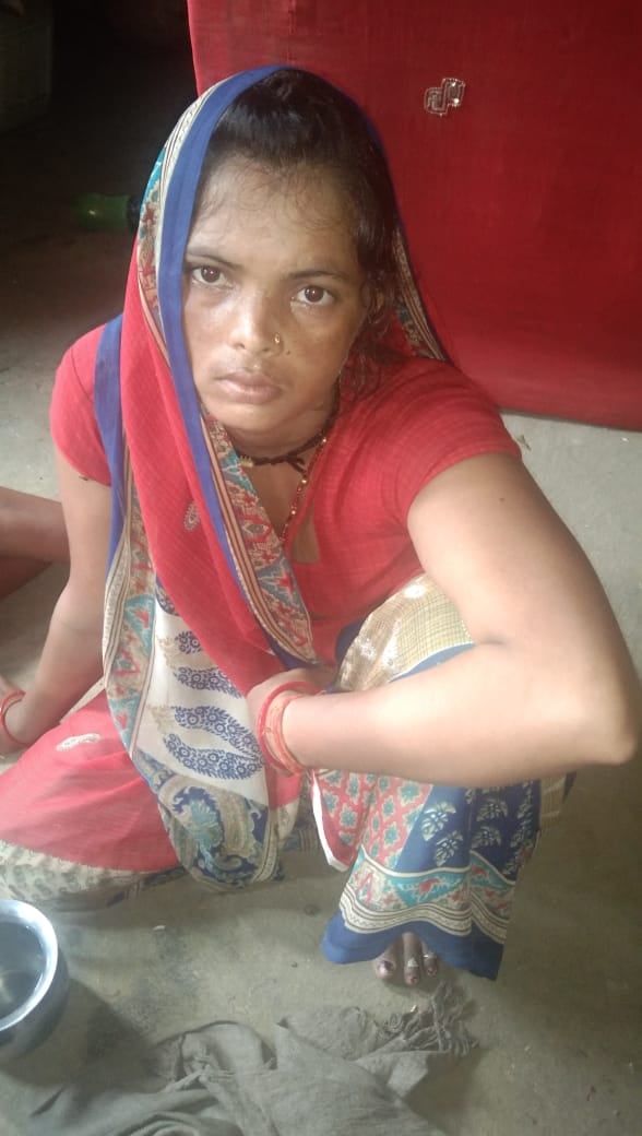 मृतक विक्रम की बहन जसोदा मृतक विक्रम की बहन जसोदा