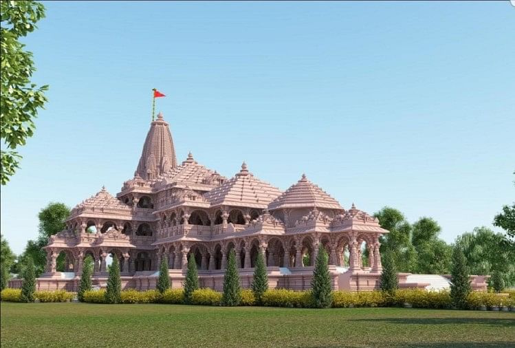 राम मंदिर की प्रस्तावित तस्वीर