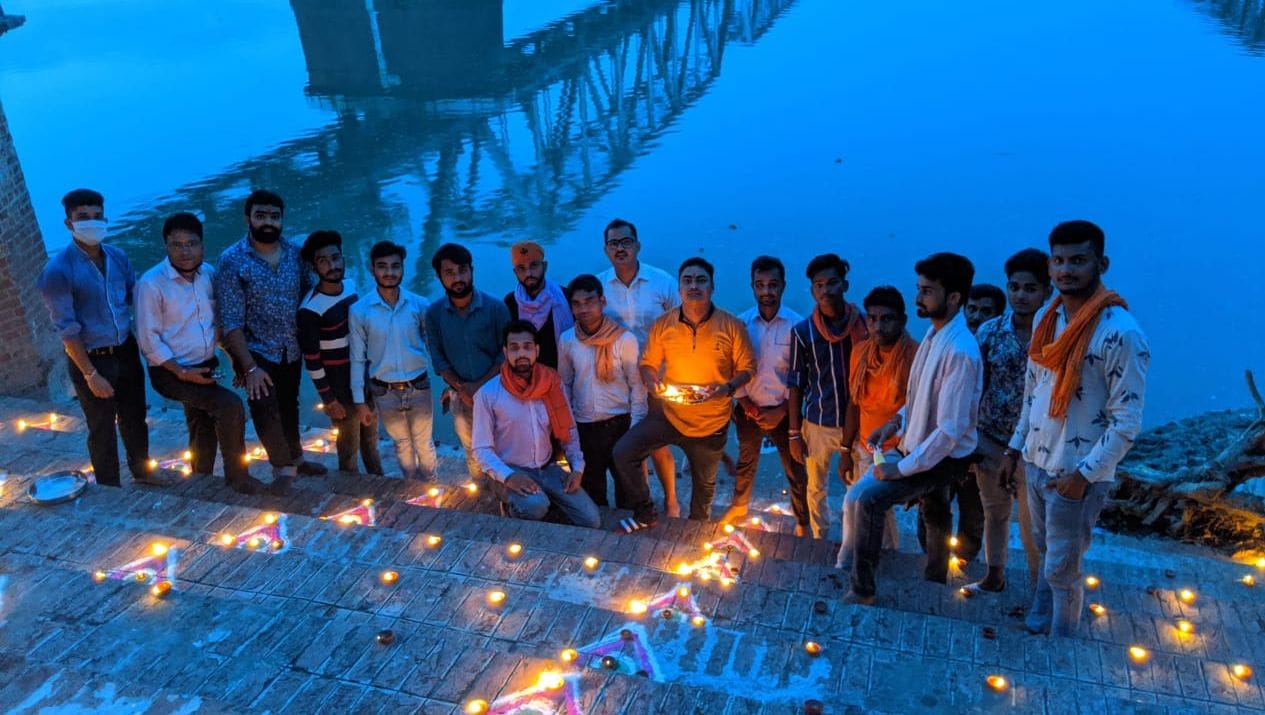 ram mandir celebration in moradabad ram mandir celebration in moradabad