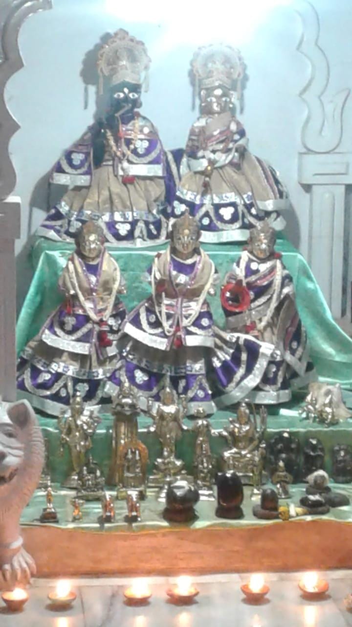 कोटरा के बिहारी मंदिर में सजाएगी राधा कृष्ण की मूर्तियां