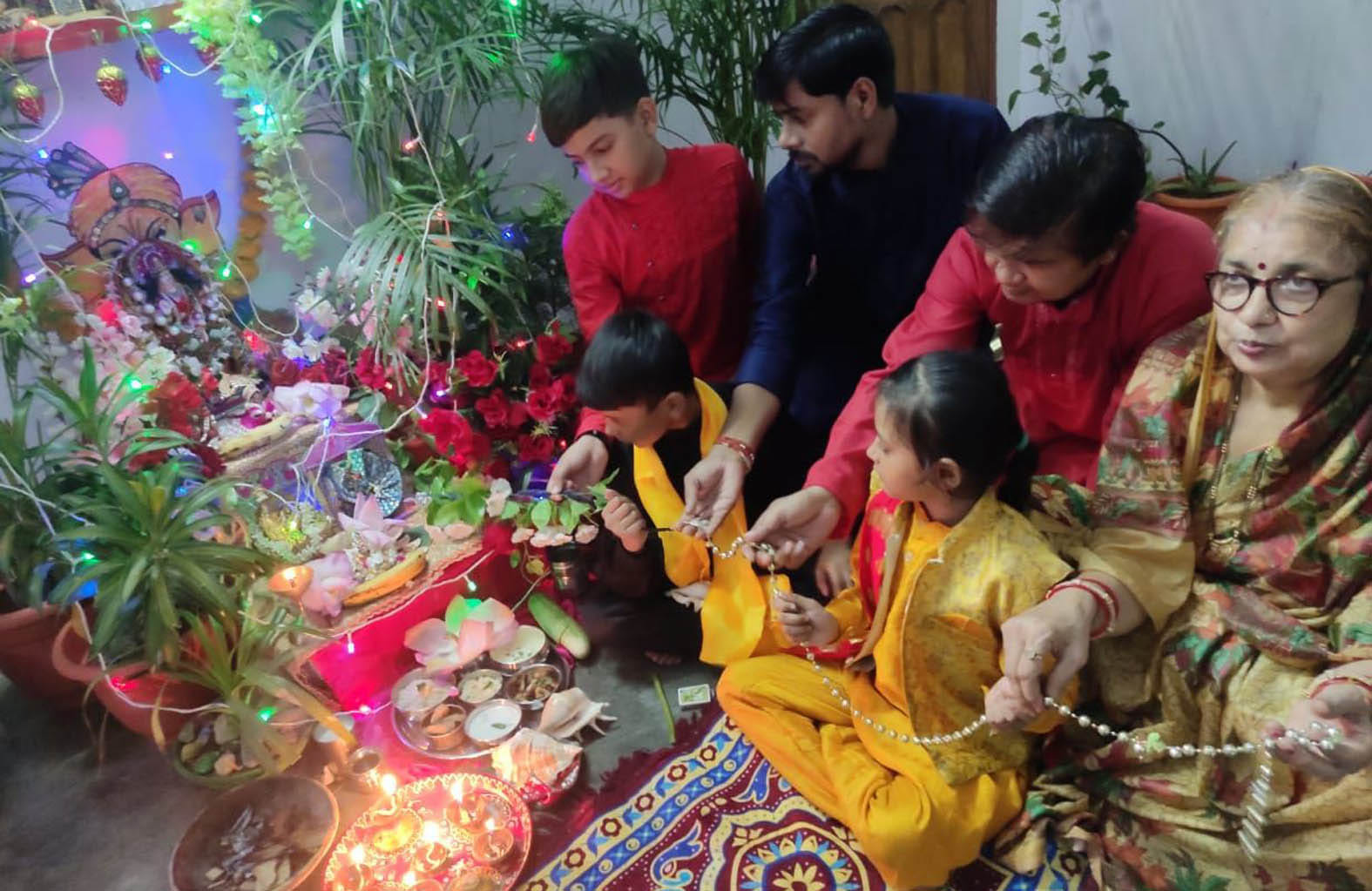 Hours and gongs echoed as Shri Krishna was born Hours and gongs echoed as Shri Krishna was born