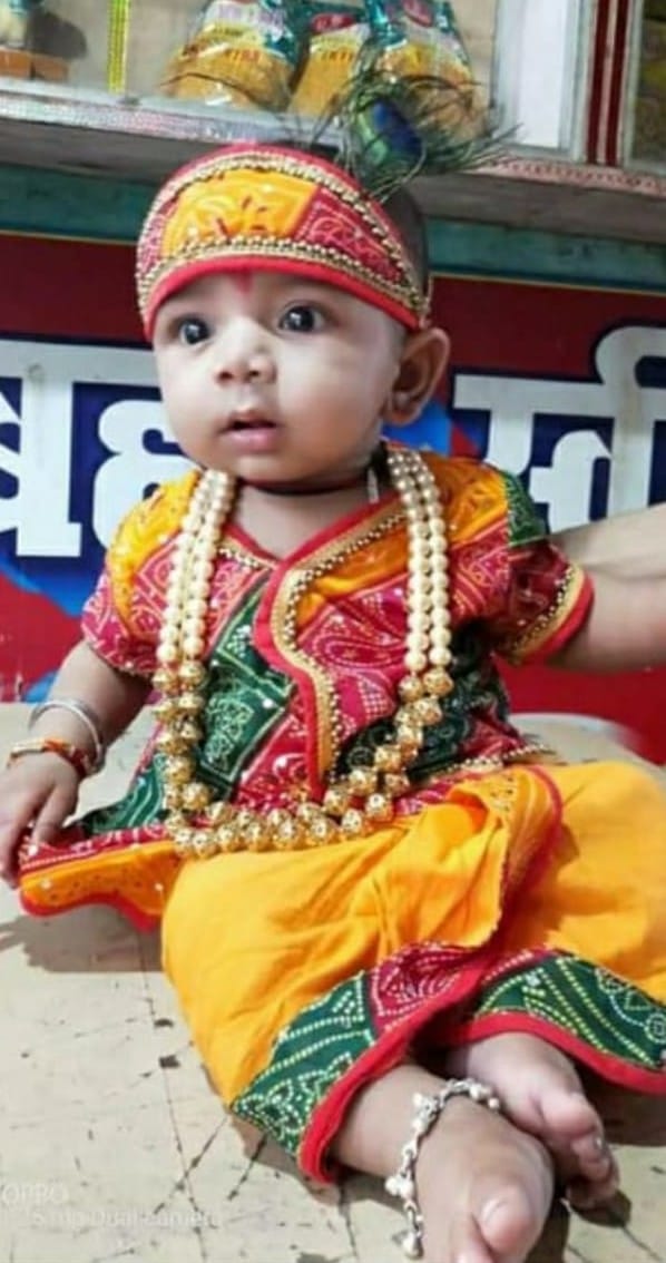 जन्माष्टमी के लिए खेतासराय निवासी लाडो गुप्ता पुत्री वीरेन्द्र गुप्ता। जन्माष्टमी के लिए खेतासराय निवासी लाडो गुप्ता पुत्री वीरेन्द्र गुप्ता।