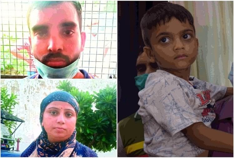 Lover Ashfaq- mother Shikha and son Dhruv