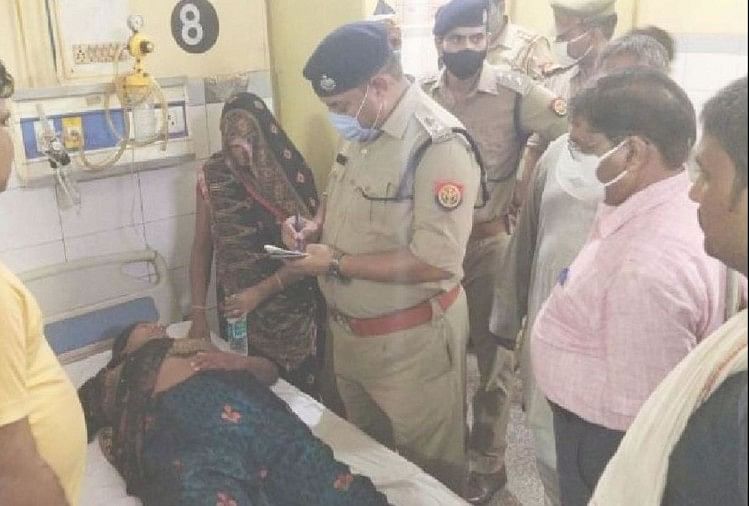 एसएसपी ने अस्पताल में जाना घायलों का हाल
