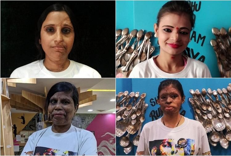 तेजाबी हमले की पीड़िताएं