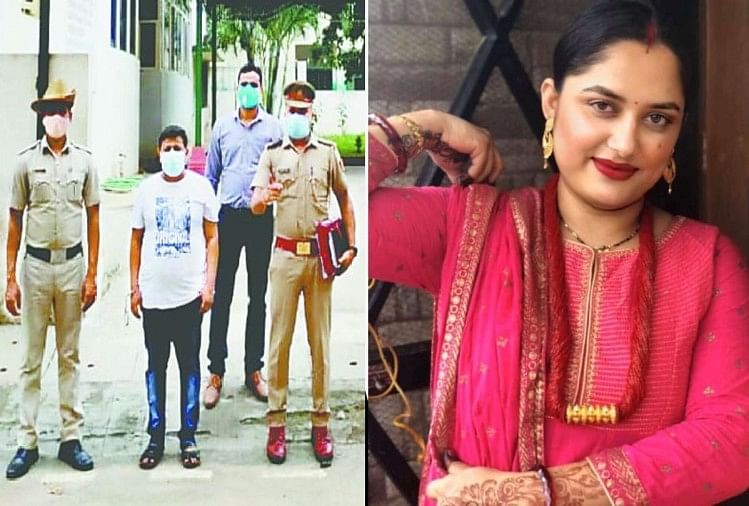 कोख के सौदागर: पुलिस की गिरफ्त में विष्णुकांत (बायें) नेपाल की अस्मिता (दायें)