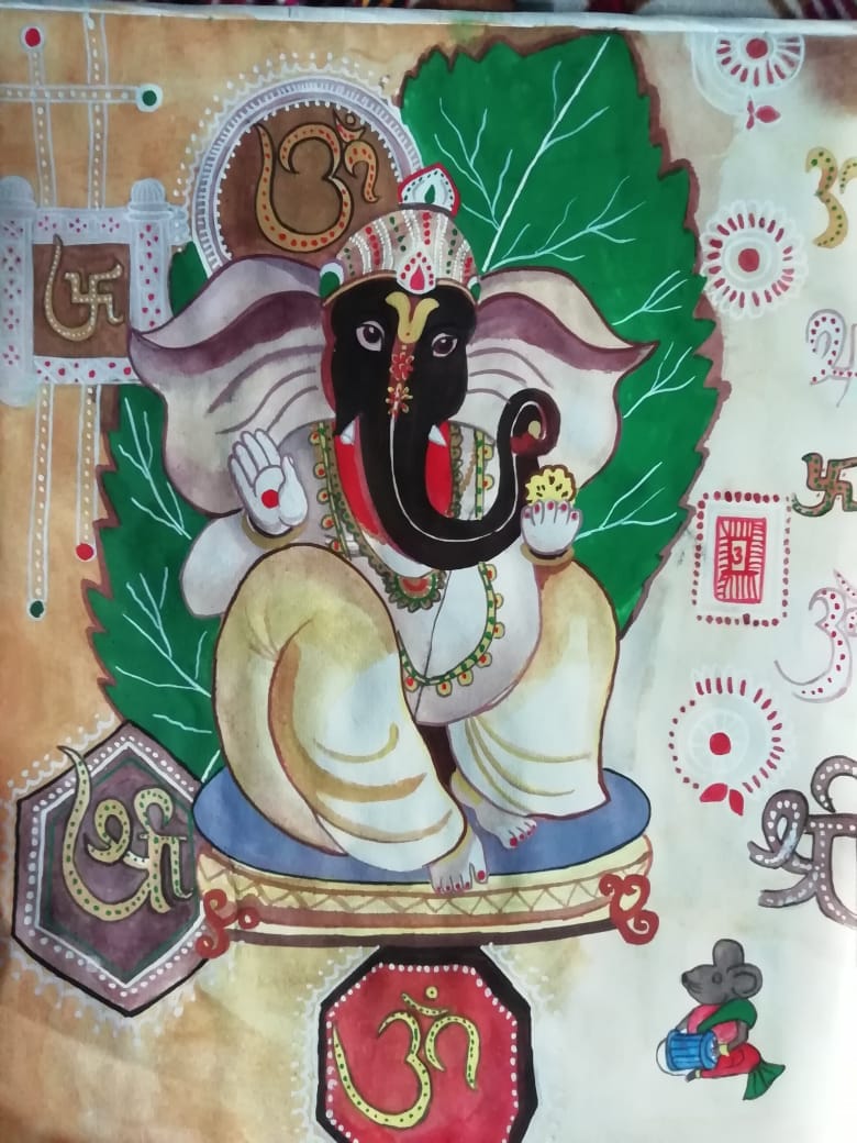 सलोनी द्वारा बनाई गई पेंटिंग सलोनी द्वारा बनाई गई पेंटिंग