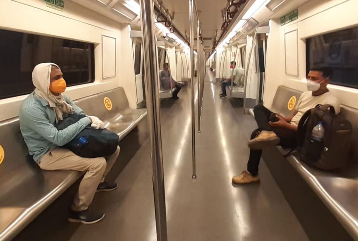 Delhi Metro News: After 169 Days Metro Will Run From Today In Delhi And The  First Train On The Yellow Line At 7 Am - Delhi Metro: 169 दिन बाद आज से