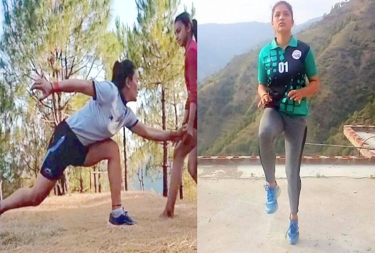 अभ्यास में जुटे खिलाड़ी
