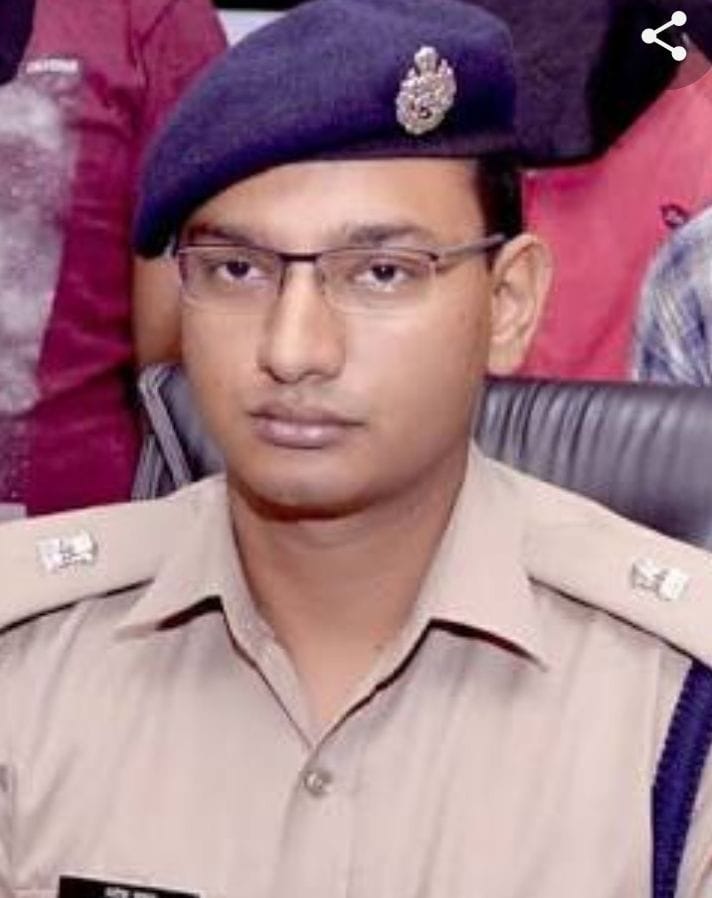 श्लोक कुमार, नवागत पुलिस अधीक्षक।