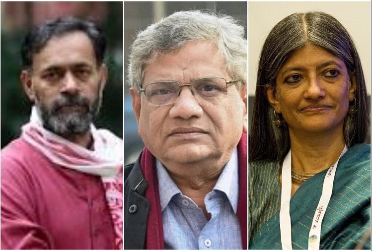 सीएए प्रदर्शन: दिल्ली पुलिस ने दी सफाई, चार्जशीट में येचुरी, योगेंद्र यादव और जयती घोष अभियुक्त नहीं योगेंद्र यादव, सीताराम येचुरी, जयती घोष