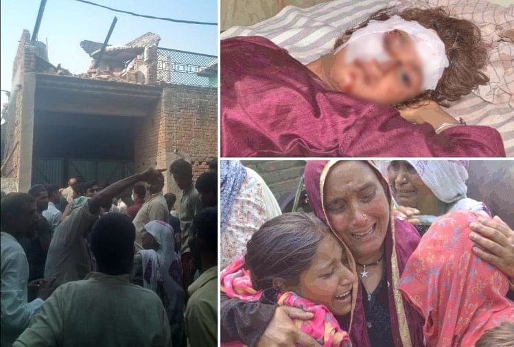 Hapur Milk Boiler Blast 20 Injured One Girl Dead See Photos - यूपी: दूध  प्लांट में मावा बनाते समय फटा बॉयलर, तस्वीरों में देखें धमाके के बाद का  खौफनाक मंजर - Amar