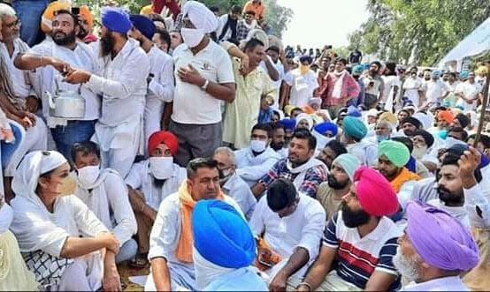 Farmers protest Against the krishi Law