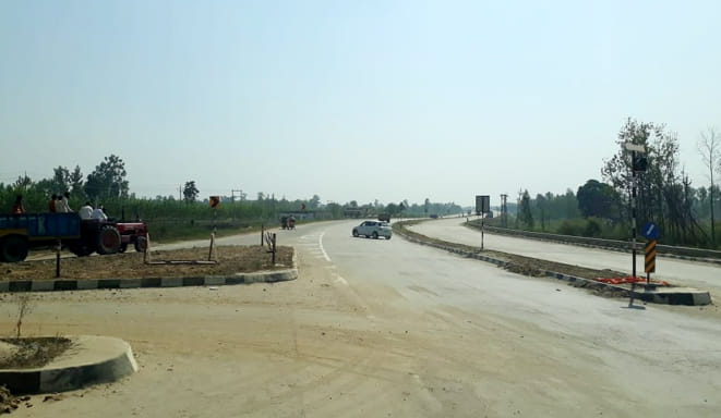 अंबाला से जुडता बाईपास मार्ग अंबाला से जुडता बाईपास मार्ग