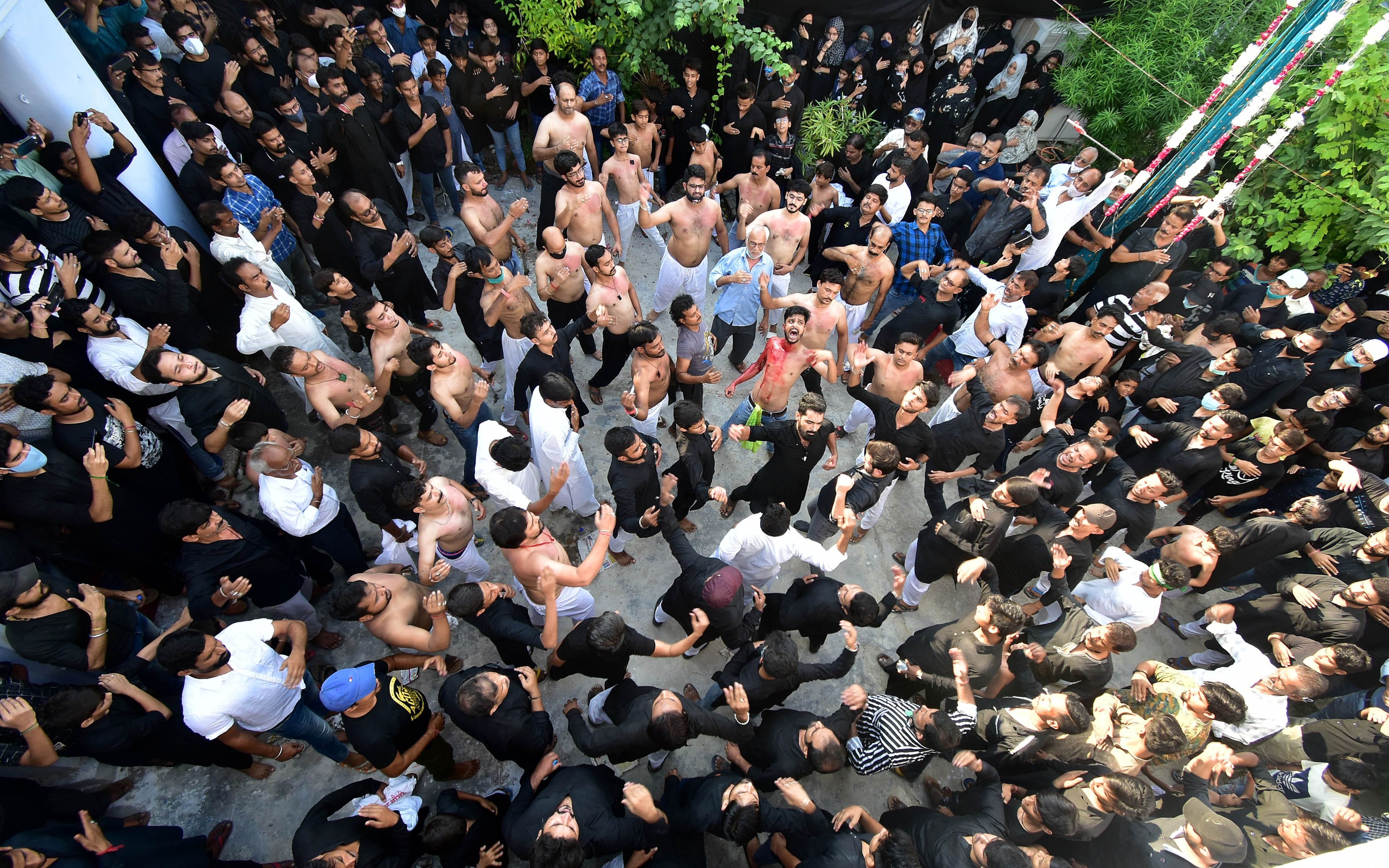 muslims celebrated chehallum with strong zeal and joy muslims celebrated chehallum with strong zeal and joy