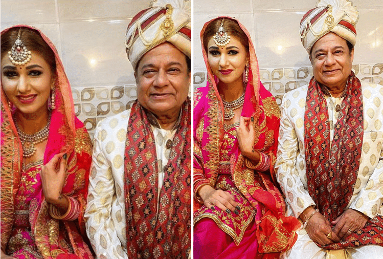 Anup Jalota And Jasleen Matharu Wedding Photo Viral On Social Media - क्या  अनूप जलोटा ने जसलीन मथारू संग कर ली शादी? सोशल मीडिया पर तस्वीरें वायरल -  Amar Ujala Hindi News Live